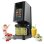 Heladera Cecotec Gelatec 1800 Touch 10 programas pantalla táctil TFT capacidad 1,35 l
