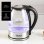 Hervidor de Agua Taurus Aroa Glass 2200W 1,7L Base 360°