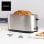 Tostadora Taurus Mytoast Duplo Legend 1500W 2 Ranuras Extra Grandes 7 Niveles
