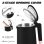 Bouilloire électrique Berlinger Haus Double Wall 1,7l acier inoxidable noir-rose or