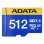 Tarjeta MicroSDXC A-Data UD512GEX3L1-C 512 GB UHS-II 800 MB/s Azul Amarillo