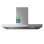 Campana extractora Bolero Flux TT 908000 Slim Glass White Conducción 90cm con control gestual