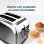 Tostador Vertical Cecotec Toastin' Time 850 Inox Essential 850W