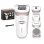 Depiladora Eléctrica Cecotec SkinCare Depil-Action 6000 Inalámbrica 4 Cabezales Resistente al Agua Luz LED