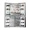 Frigorífico Americano Haier HCR59F18DNMM Total No Frost 182,5cm 706L D Inox
