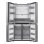 Frigorífico Americano Haier HCR59F18DNMM Total No Frost 182,5cm 706L D Inox