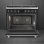 Cocina Smeg Symphony C9GMMB2 Negro 6 Zonas Gas Horno Eléctrico