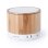 Altifalantes Dam Electronics Nature Bambu Bluetooth 3W com rádio FM