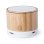 Altifalantes Dam Electronics Nature Bambu Bluetooth 3W com rádio FM