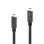 Cable USB-C a USB-C PureLink PI6600-030 USB4 Gen 2x2 20 Gbit/s 3 m Negro