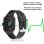 Dam Electronics Smartwatch H30 Bluetooth 1,75'' Touch Nero IP67 Pulsossimetro SpO2