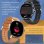 Dam Electronics Smartwatch QS80 Bluetooth 1,39'' TFT Nero IP67 Cardio Termometro