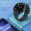 Dam Electronics Smartwatch QS80 Bluetooth 1,39'' TFT Nero IP67 Cardio Termometro