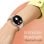 Dam Electronics Smartwatch QS80 Bluetooth 1,39'' TFT Nero IP67 Cardio Termometro