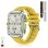Dam Electronics Smartwatch Z85 Max Bluetooth 2" LCD Cinturini Tripli IP68 ECG Tensione