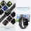 Dam Electronics F100 Bluetooth 1,7" Termoplástico Metal Negro M IP68 SpO2 Pulsómetro Tensiómetro