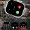 Dam Electronics Smartwatch Z87 Ultra Bluetooth AMOLED 2,1 pollici IP68 Triplo Cinturino