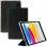 Cover Folio Mobilis Edge per iPad 10.9" 10th gen Nera/Trasparente
