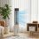 Homcom Climatizador Evaporativo De Torre 3 En 1 Depósito De 9 L Blanco