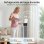 Homcom Climatizador Evaporativo De Torre 3 En 1 Depósito De 9 L Blanco