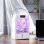 Homcom Mini Enfriador De Aire 4 En 1 4 Velocidades Luz Rgb De 7 Colores Blanco