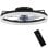 Ventoinha de Teto com Luz HOMCOM B31-640V00BK 40W Ø50cm 6 Velocidades Motor DC Reversível Comando