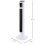 Homcom Ventilador De Torre 45w Con Control Remoto 3 Velocidade 3 Modos Blanco