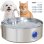 Pawhut Fuente Para Gatos De Acero Inoxidable 7l Silencioso Con Sistema De Filtro