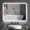Espelho de Casa de Banho Homcom 834-851V04SR LED Bluetooth 80x60 cm