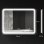Espelho de Casa de Banho Homcom 834-851V04SR LED Bluetooth 80x60 cm