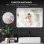 Espelho de Casa de Banho Homcom 834-851V04SR LED Bluetooth 80x60 cm