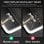 Espelho de Casa de Banho Homcom 834-851V04SR LED Bluetooth 80x60 cm