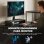 Homcom Mesa Gaming Doble Escritorio Extralargo De 244 Cm Negro