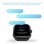 Dam Electronics Smartwatch Qx5 Bluetooth 1,96'' Alluminio Argento IP67 Multisport