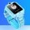 Dam Electronics Smartwatch T17c GPS WiFi LBS Ecrã Giratório 1,4 Polegadas 360°