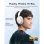 Auriculares Baseus Bass BH1 NC inalámbricos Bluetooth 6.0 con Cancelación Activa de Ruido Off-White