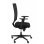 Cadeira de Escritório Piqueras y Crespo Ossa Negra Ergonómica com Mecanismo Síncrono e Regulável em Altura