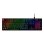 Teclado HyperX Alloy Origins PBT mecánico compacto con teclas PBT y retroiluminación RGB