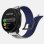 Suunto Vertical 2 GPS Bluetooth 49mm AMOLED Noir Bracelet Bleu M Étanche 100m SpO2 Pulsomètre