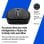 Maus HP 705 Bluetooth USB 6000 DPI Schwarz 8 Tasten Wiederaufladbar