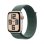 Apple Watch SE 3 GPS 4G 44mm OLED Aluminium Beige Armband Grün Einheitsgröße Wasserdicht 50m