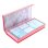 Porta appuntamenti adesivi Officebox North Glace con chiusura magnetica Coral