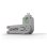 Chave de bloqueio de porta Lindy 40621 USB tipo A verde