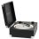 Lecteur CD Prixton Boogie Vintage 6W RMS Bluetooth Radio FM AUX Noir