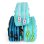 Estuche escolar Officebox multi-compartimento EVA 3D Jungle Azul 22 x 11 x 7 cm