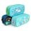 Estuche escolar Officebox multi-compartimento EVA 3D Jungle Azul 22 x 11 x 7 cm