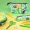 Astuccio Scolastico Milan Hide & Seek 5 Compartimenti Verde Lemure