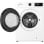 Lavadora Hisense WF1I1142BWL Carga Frontal 11 Kg 1400 rpm A Blanca