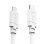 Cable Hama USB-C a Lightning 1 m Blanco