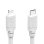 Cable Hama USB-C a Lightning 1 m Blanco